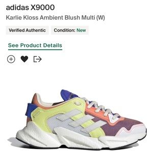 Adidas X9000 Karlie Kloss Ambiant Blush Multi W US9